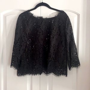 Joie lace 3/4 length top - Medium